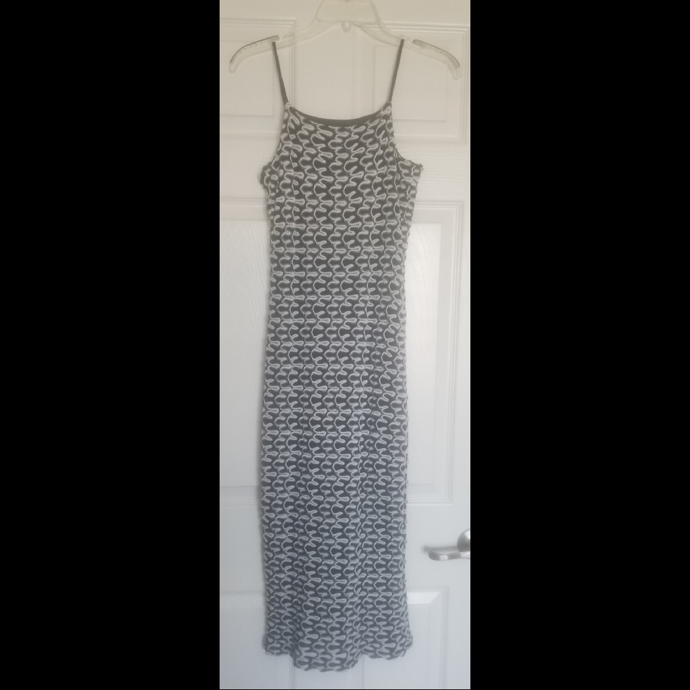 Black & White Fitted Dress